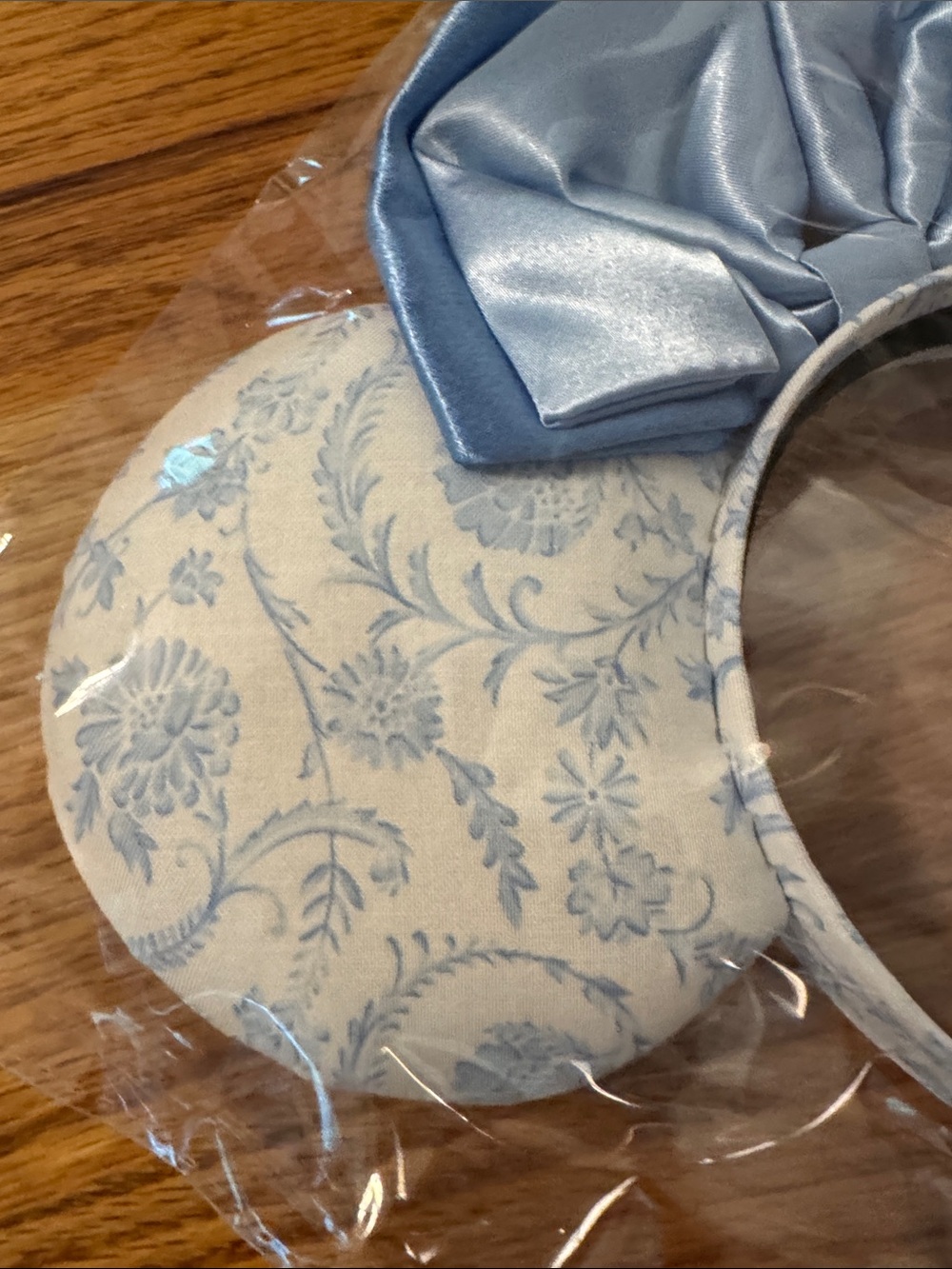 Light Blue Floral Alice Belle Cinderella Disney Ears Girls Women’s - Picture 3 of 5